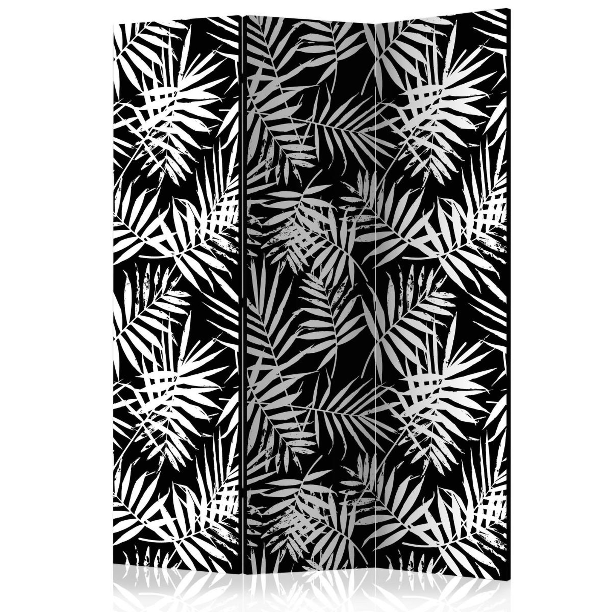 Paris Prix Paravent 3 volets  black & white jungle  135x172cm