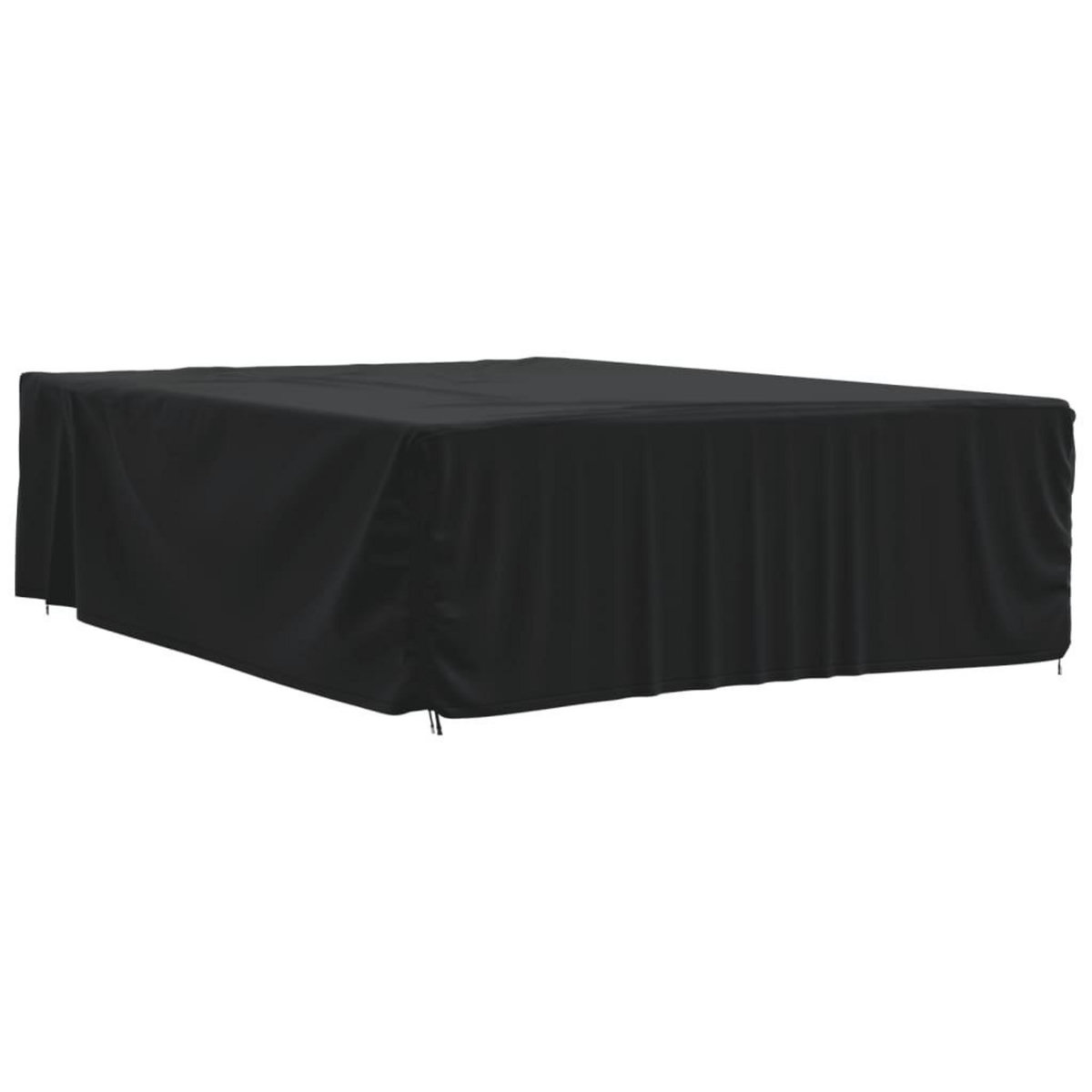 VIDAXL Housse de salon de jardin noir 350x260x90 cm oxford 420D