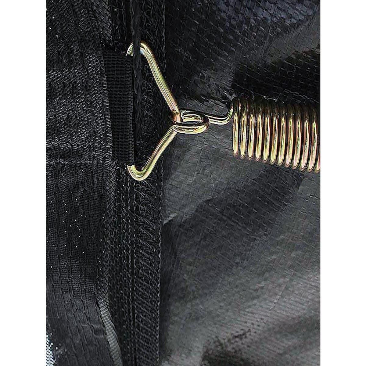 Habitat et Jardin Trampoline avec filet intérieur  jumper  - Ø 4,60 m - Gris