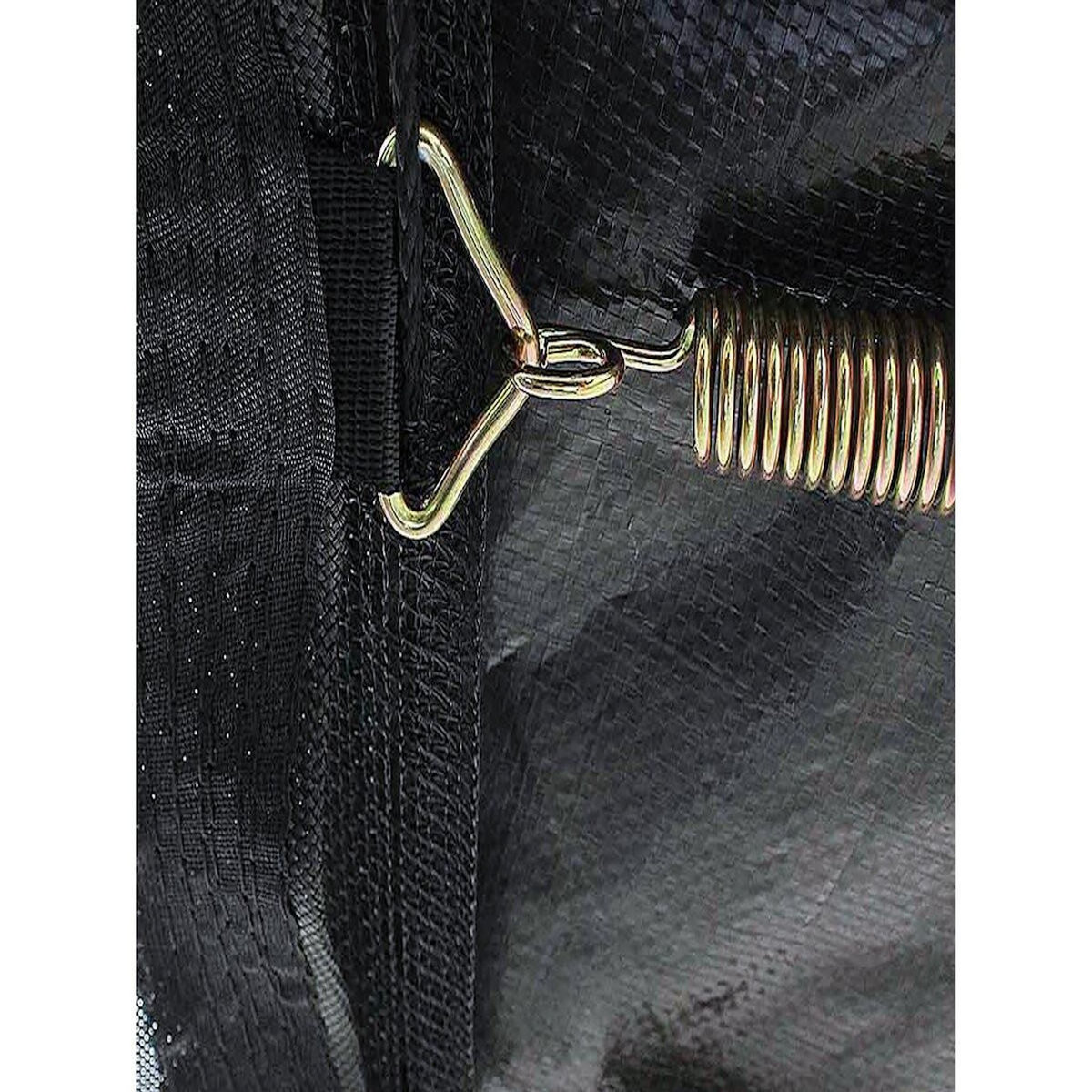 Habitat et Jardin Trampoline avec filet intérieur  jumper  - Ø 4,60 m - Gris