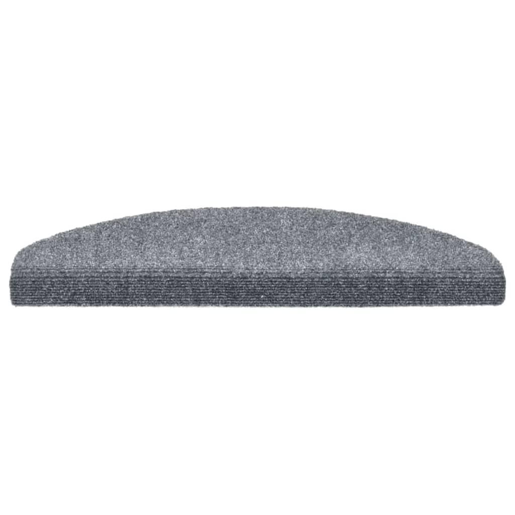 Voir la diapositive 4 : VIDAXL Tapis d'escalier auto-adhesif 15 pcs 65 x 21 x 4 cm Gris clair