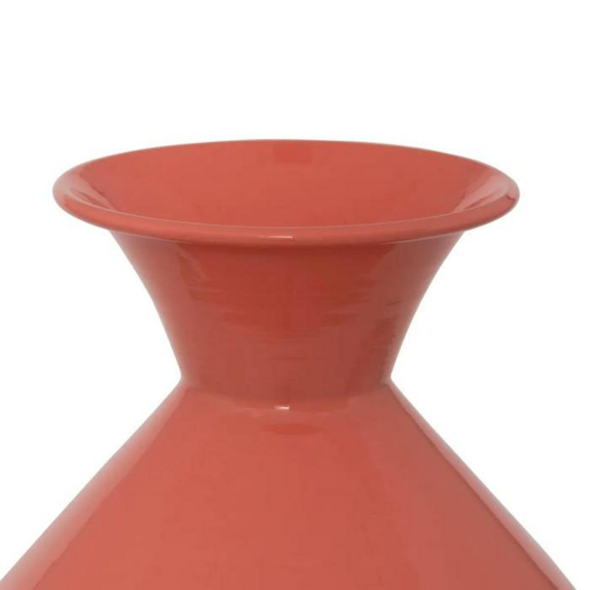 ATMOSPHERA Vase Déco en Métal  Kian  25cm Rose Fuchsia