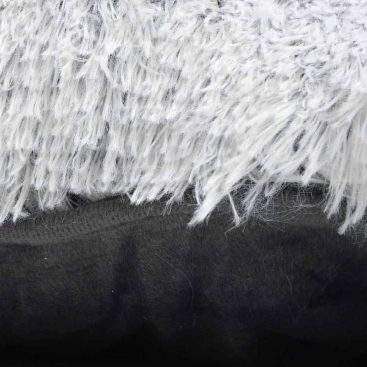 Paris Prix Coussin pour Chien & Chat  Fluffy  107cm Blanc Chiné