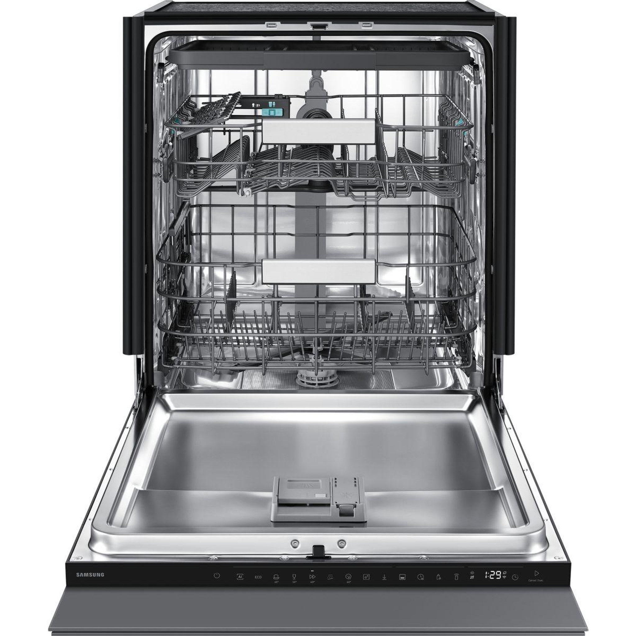 Voir la diapositive 2 : Samsung Lave vaisselle encastrable dw80h73wbi0u1