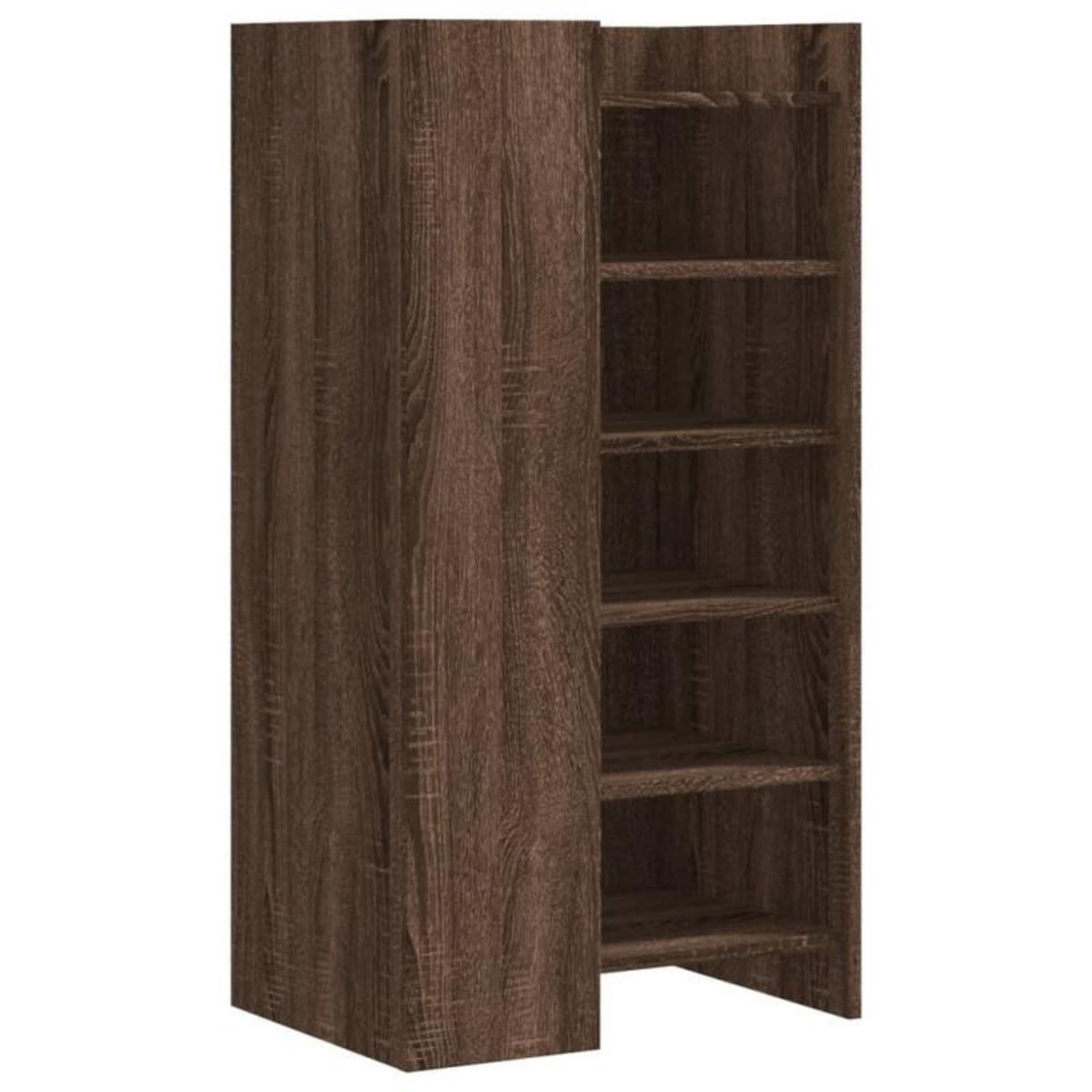 VIDAXL Armoire à chaussures chêne marron 52x37,5x100 cm