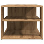 Voir la diapositive 5 : VIDAXL Table d'appoint chene artisanal 100x50x40 cm bois d'ingenierie