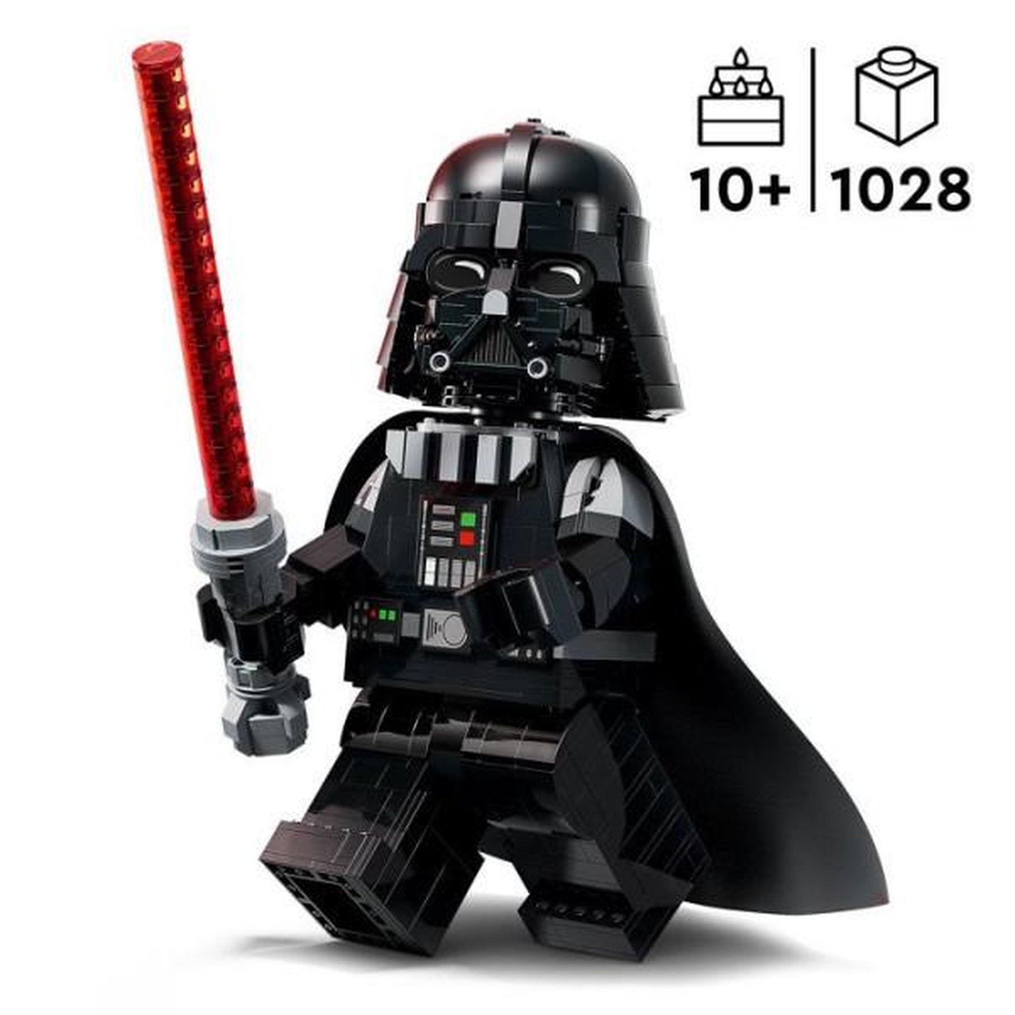 Voir la diapositive 2 : LEGO LEGO Star Wars 75461 Exclu Cdiscount Minifigurine de Dark Vador Grand Format 28cm de Haut - Jouet Collector des 10 ans