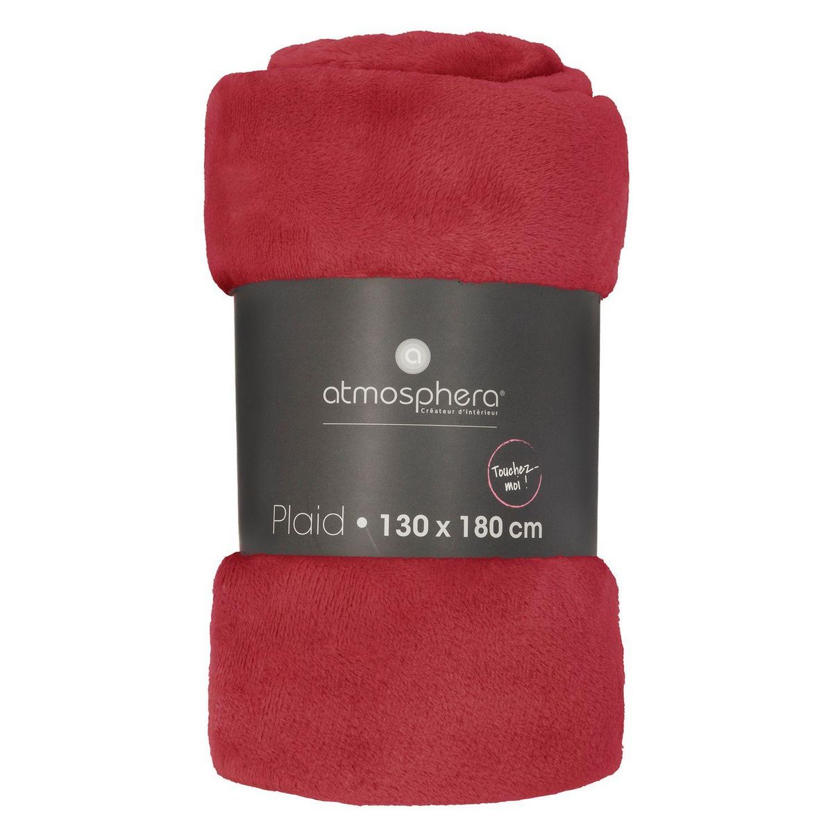 ATMOSPHERA Grand plaid en Flanelle uni