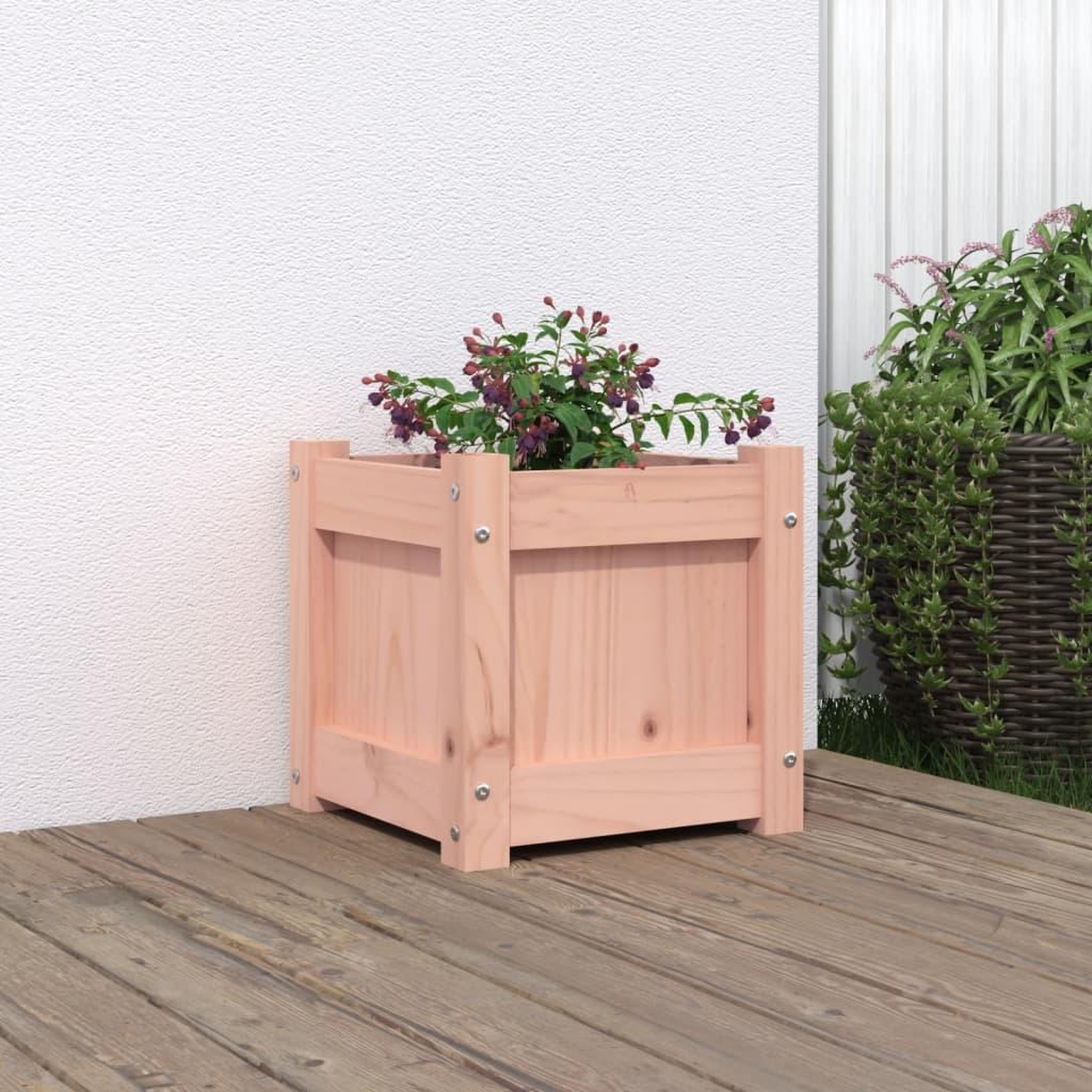 VIDAXL Jardiniere 31x31x31 cm bois massif de douglas