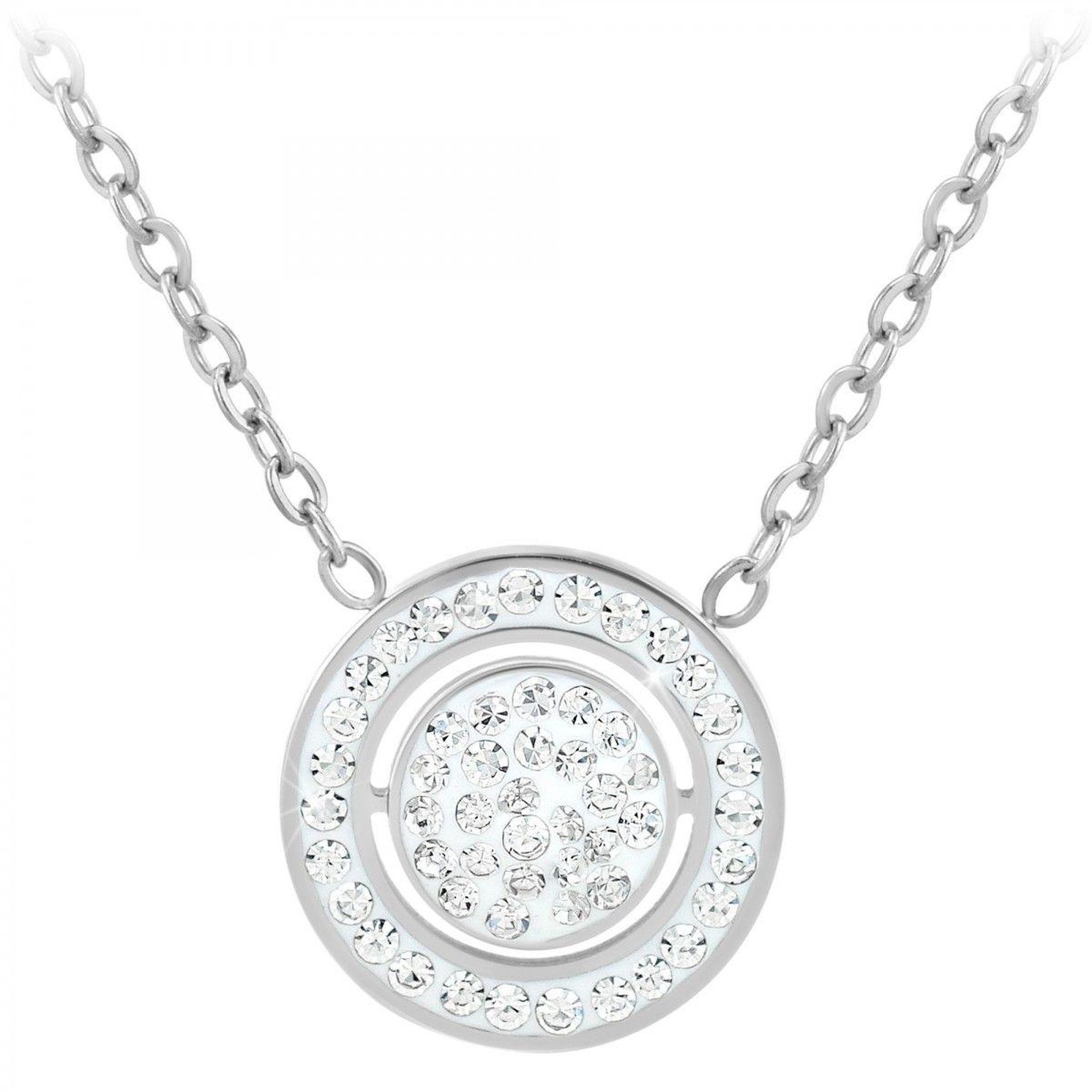 SC CRYSTAL Collier SC Crystal orné de Cristaux scintillants