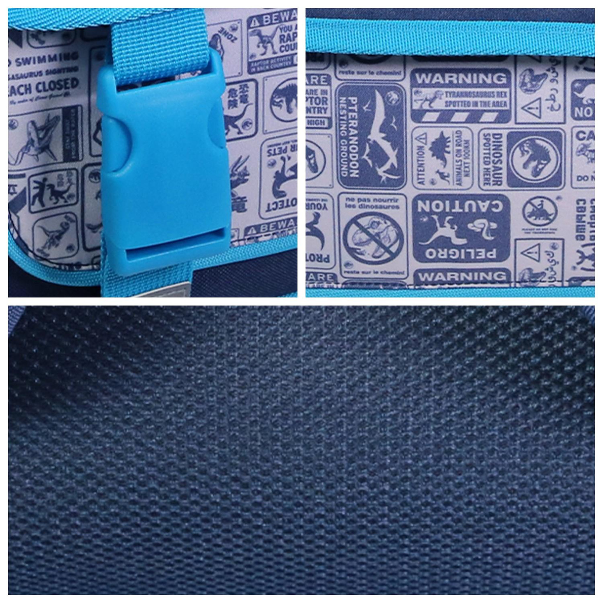 Voir la diapositive 6 : Bagtrotter BAGTROTTER Cartable 38 cm Jurassic World Bleu