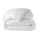 Home collection Couette 450 gr/m2 100 % polyester. Coloris disponibles : Blanc