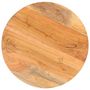Voir la diapositive 4 : VIDAXL Table basse Ø68x43 cm Bois d'acacia solide