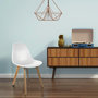 Voir la diapositive 2 : The Home Deco Factory 4 Chaises design scandinave à coque Holga