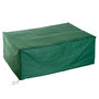 Voir la diapositive 1 : HOMCOM Housse de protection etanche pour meuble salon de jardin rectangulaire 210L x 140l x 80H cm vert