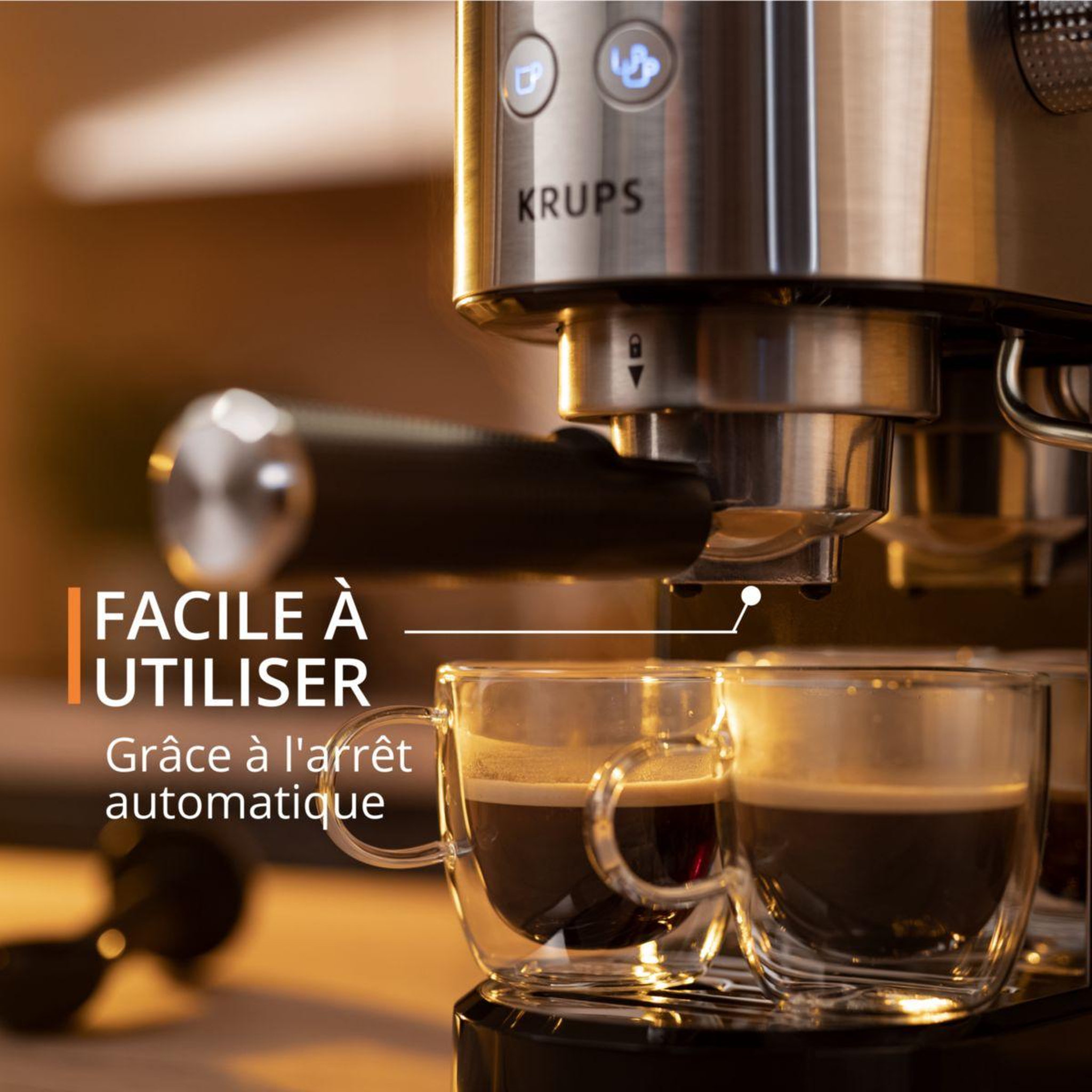Voir la diapositive 5 : KRUPS Machine à expresso xp444c10 pompe virtuoso +