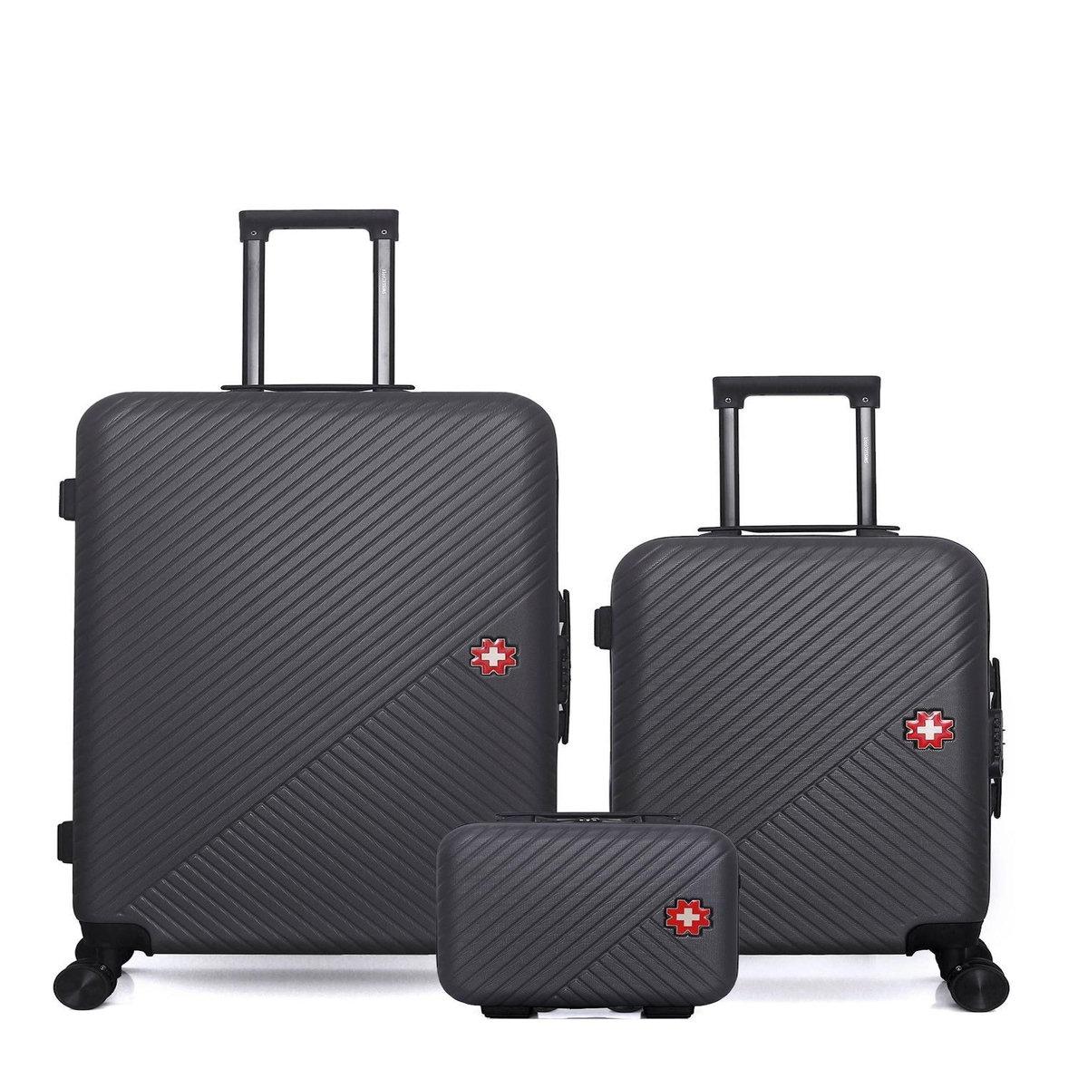 SWISS KOPPER SWISS KOPPER - LOT DE 3 - Valises grand format, cabine et vanity SPIEZ