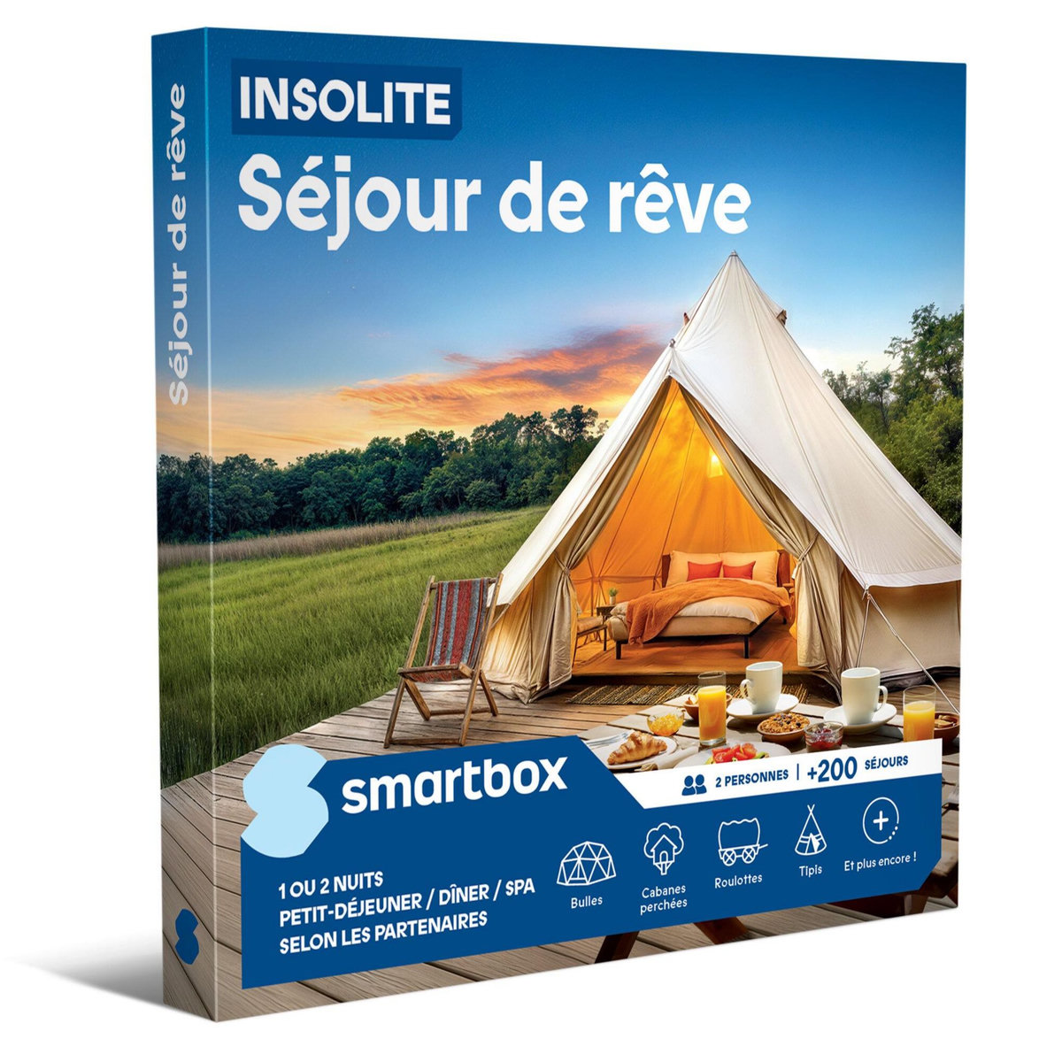 Smartbox Insolite Séjour de rêve - Coffret Cadeau Séjour