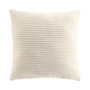 Voir la diapositive 1 : Paris Prix Coussin Déco en Velours Côtelé  Nils  45x45cm Naturel