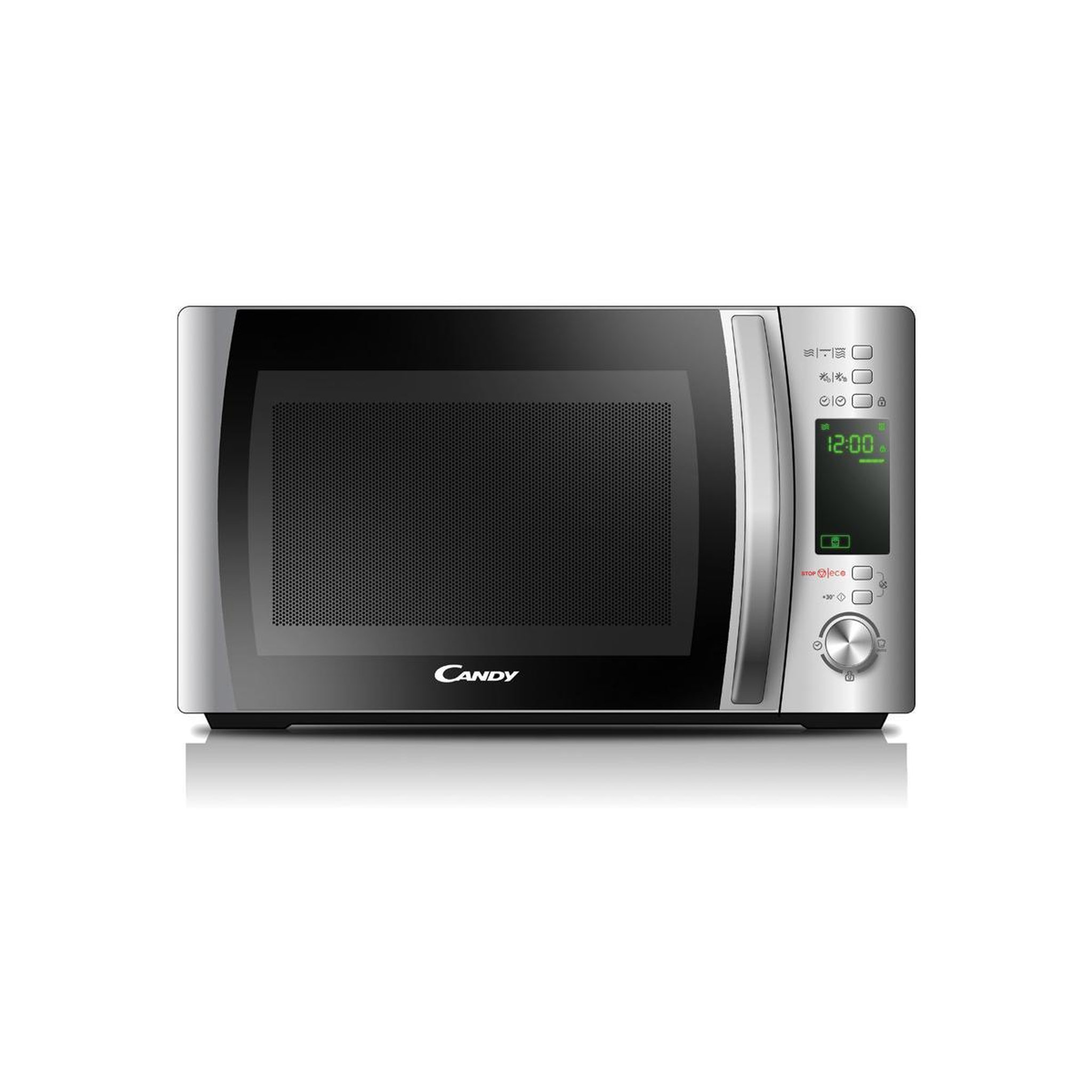Voir la diapositive 2 : Candy Micro-ondes + gril 20l 700w inox - cmxg20ds