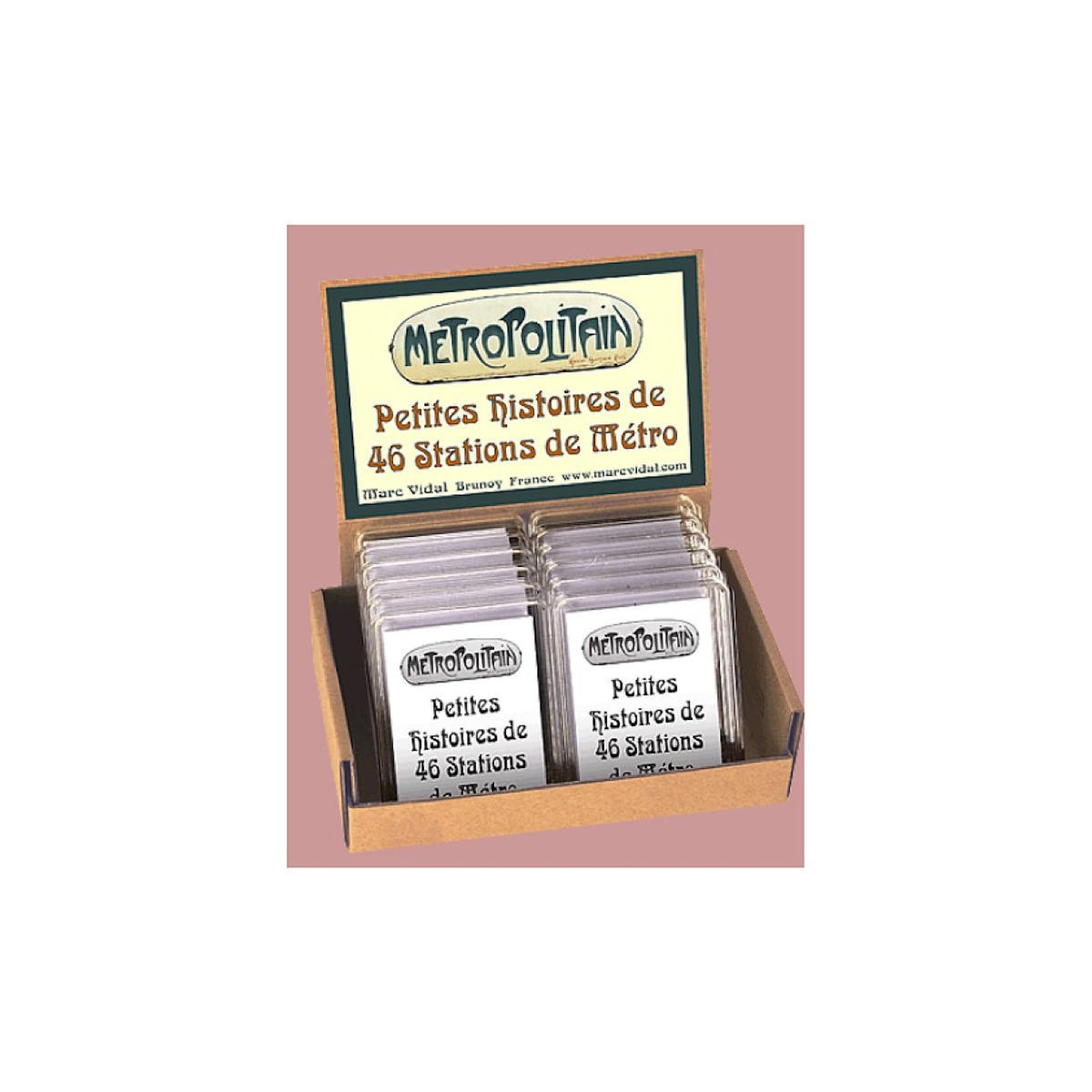 MARC VIDAL Petites histoires de 46 stations de metro
