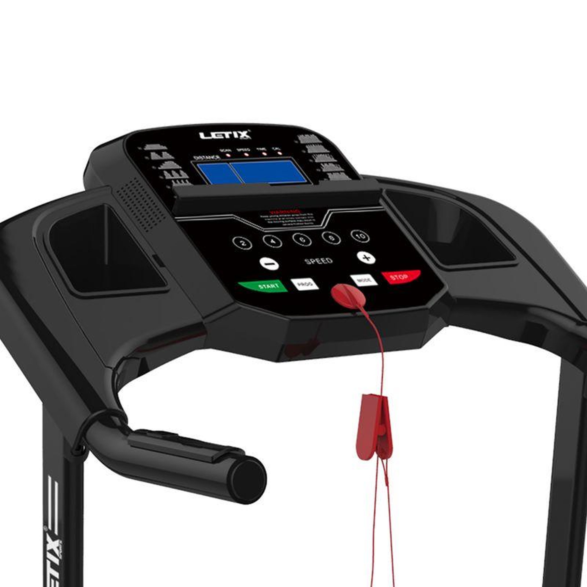 Voir la diapositive 3 : SPARRAW Tapis de Course Pro pliable & inclinable sur 3 niveaux - 10KM/H