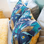 Voir la diapositive 2 : Home collection Parure housse de couette 100% coton 57fils Aglae