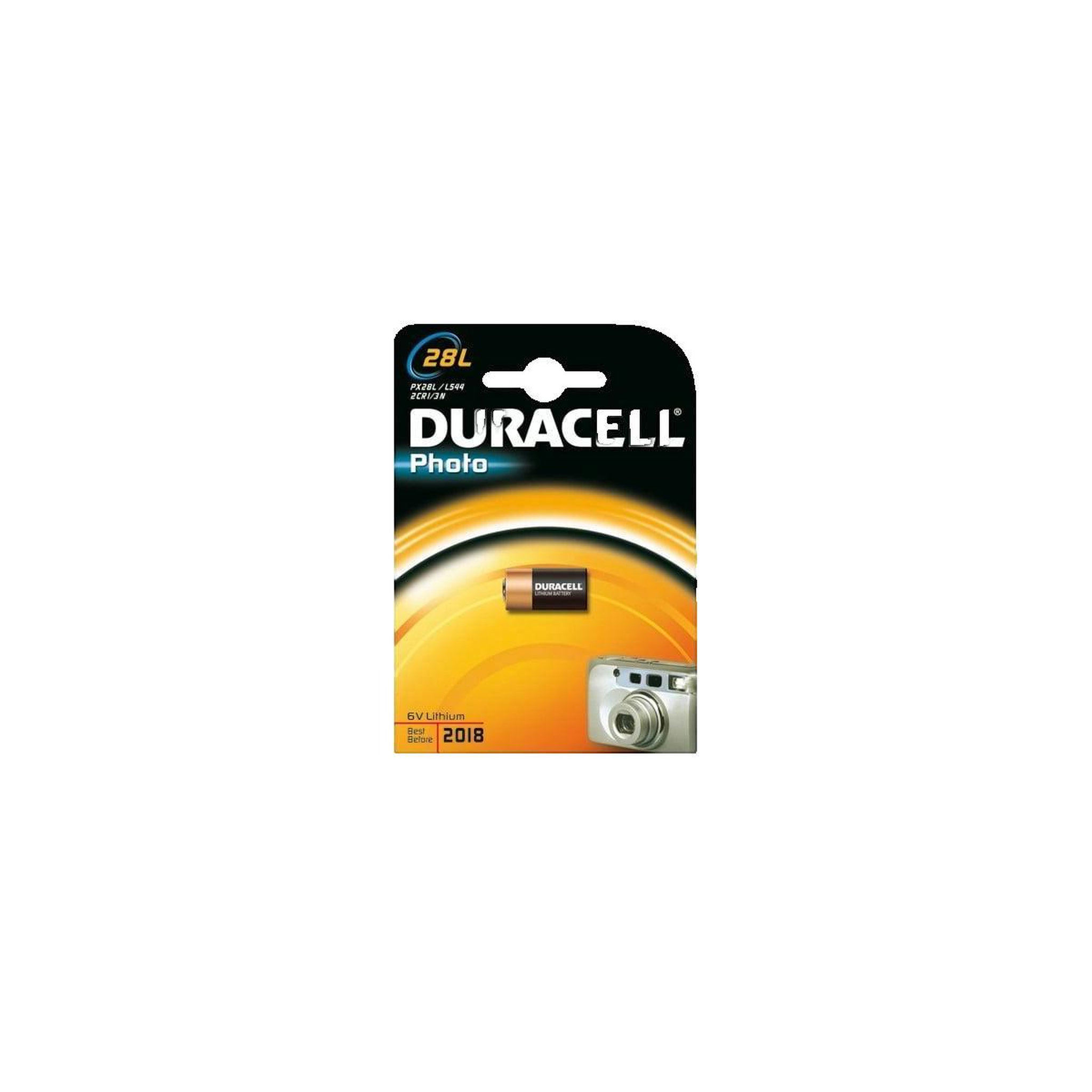Voir la diapositive 3 : Duracell Pile photo Duracell Photo 28L lithium 6V