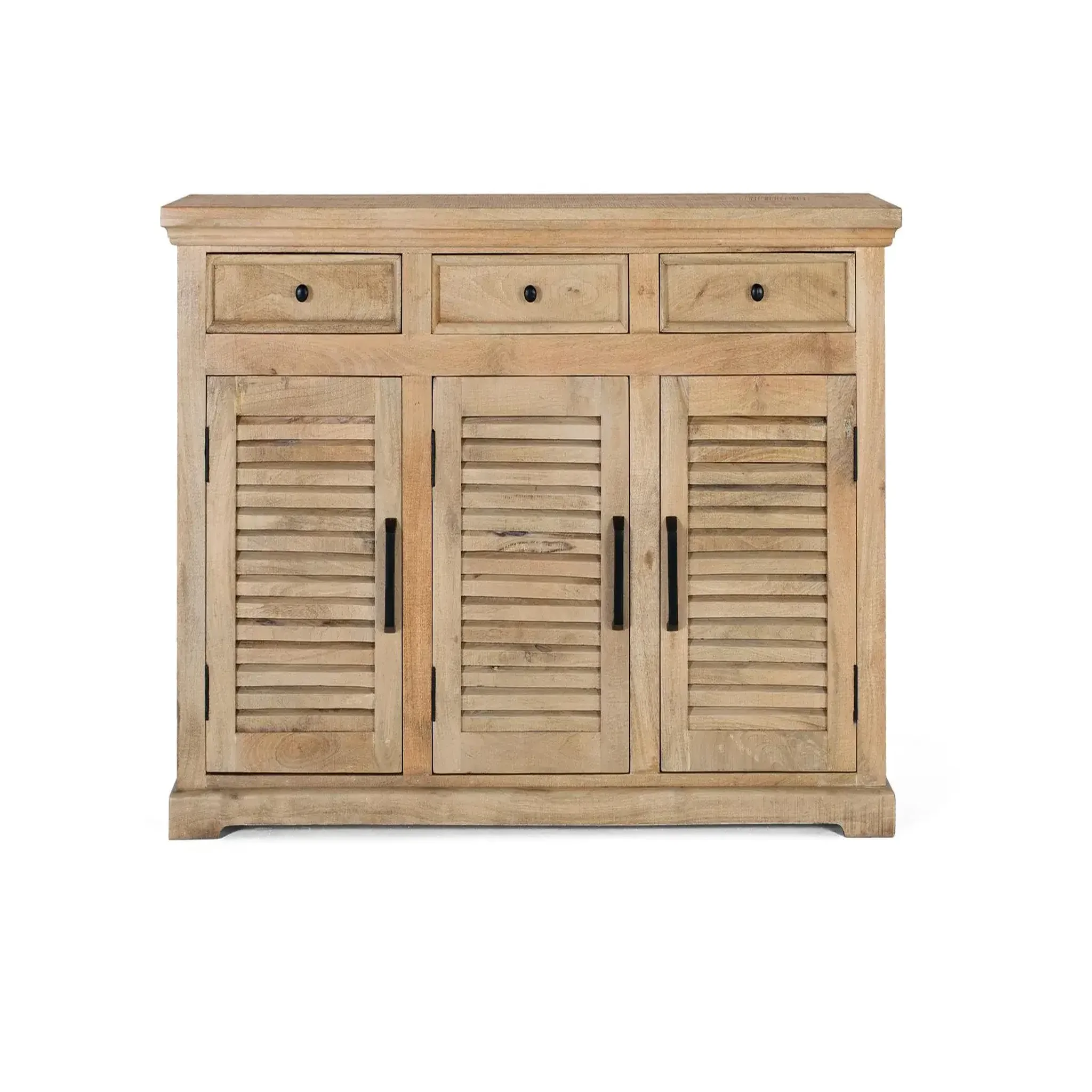 GINER Y COLOMER SL Buffet en bois de manguier 150cm style rustique contemporain