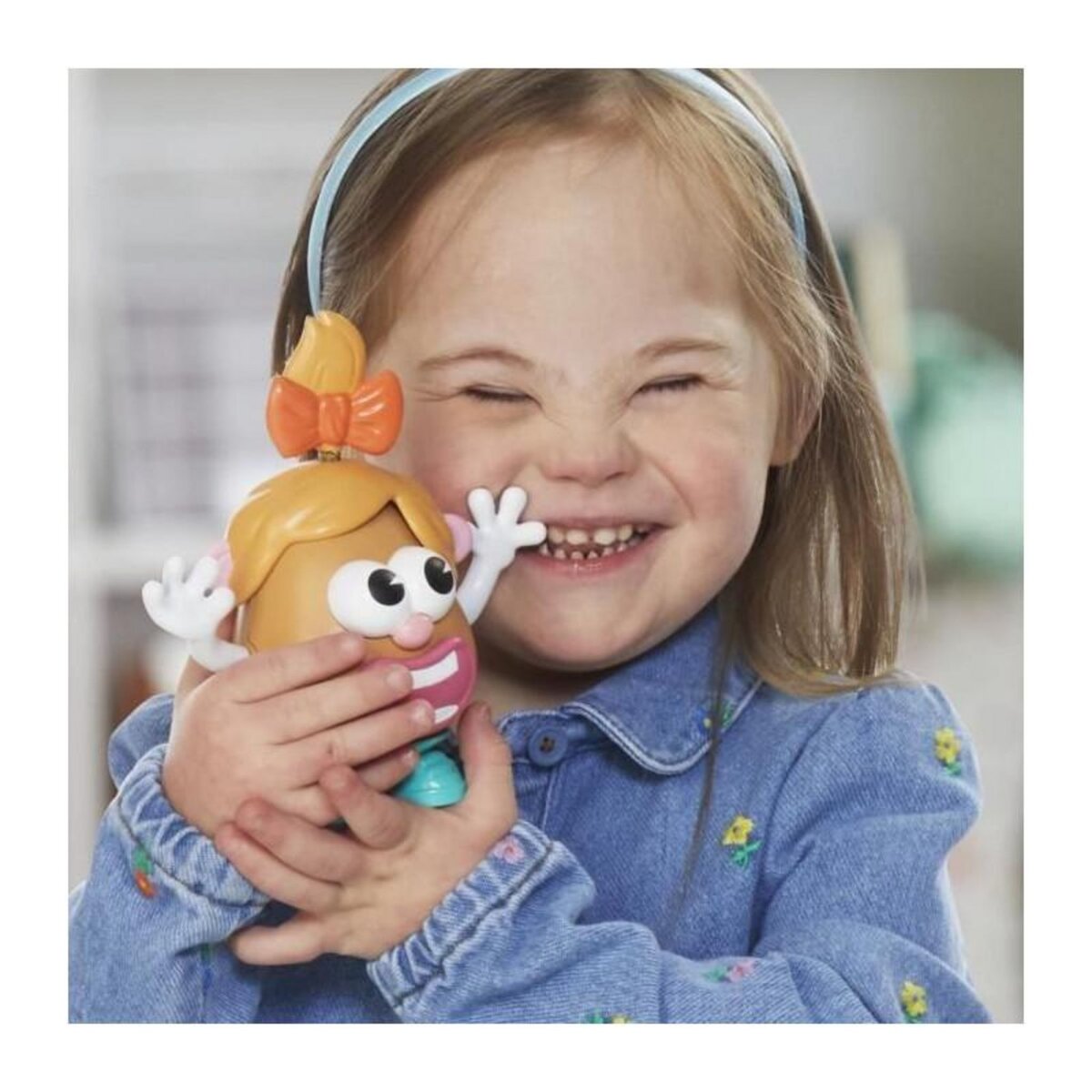 HASBRO Potato Head Méga patate coffret avec 42 pieces dont une boîte de rangement, jouets préscolaires créatifs pour enfants, des