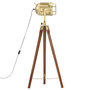 Voir la diapositive 3 : VIDAXL Lampadaire a trepied bois de manguier massif 97 cm