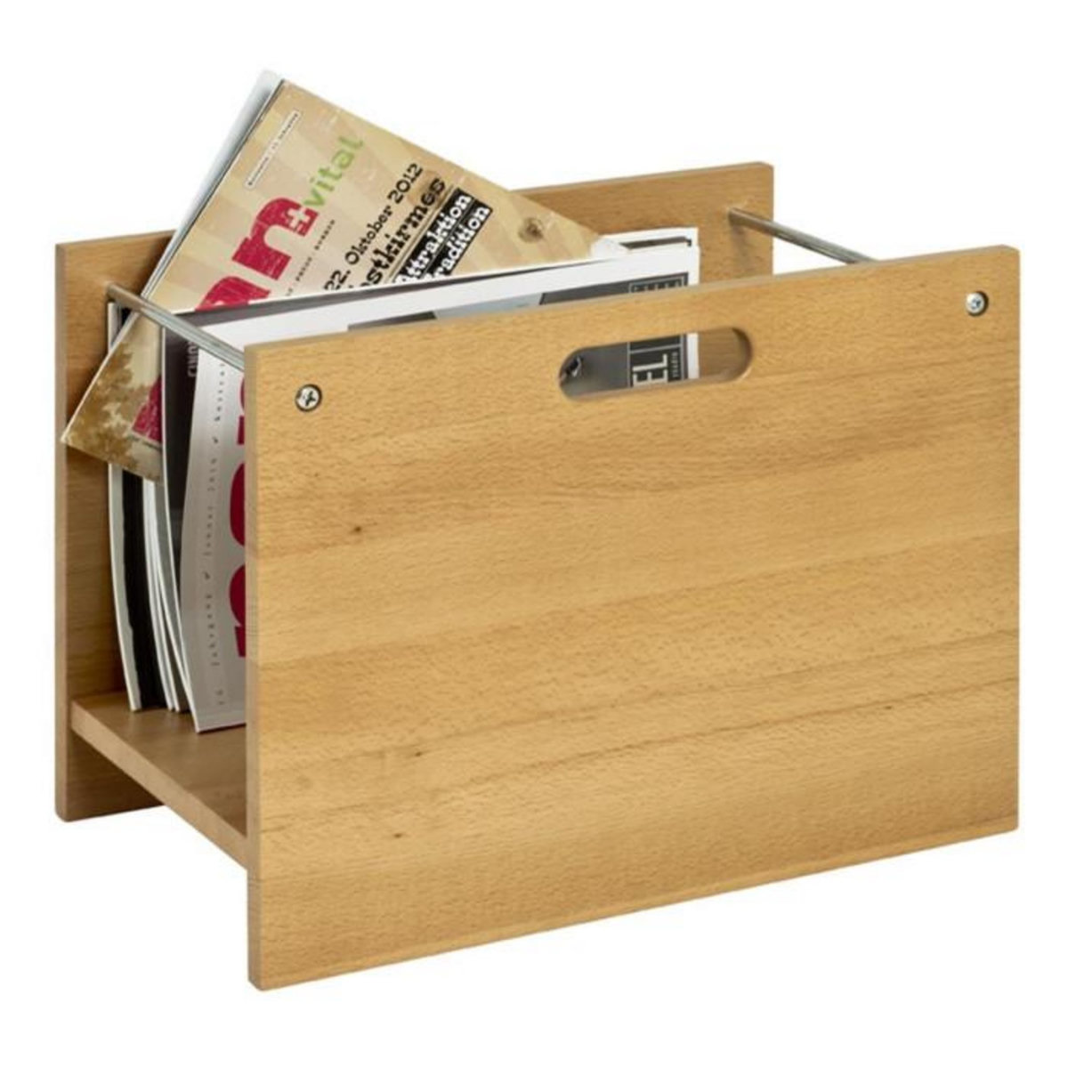 Paris Prix Porte-Revues en Bois  Nido  40cm Naturel