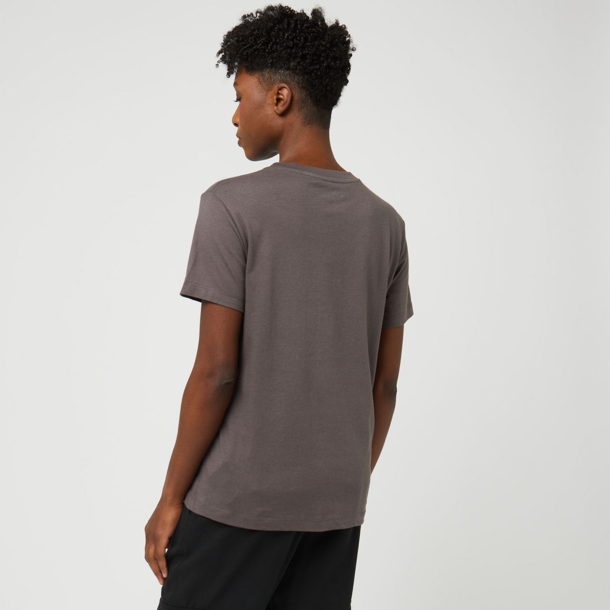 INEXTENSO T-shirt manche courte gris anthracite fantaisie femme