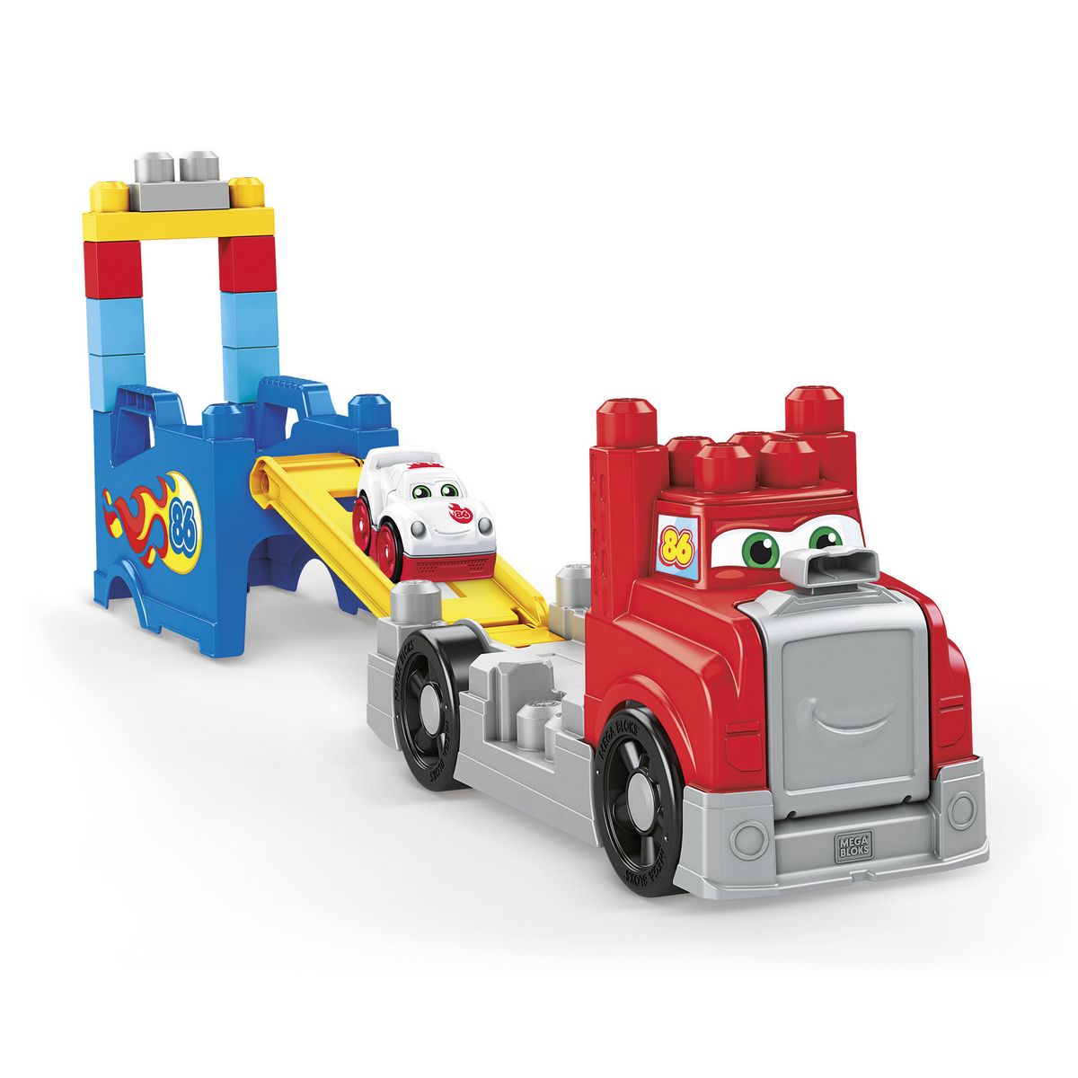 MEGA Mon camion de course en Briques Mega Bloks