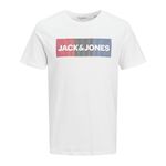 Jack & Jones T shirt  Garçon Jack & Jones Blaz. Coloris disponibles : Blanc