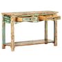 Voir la diapositive 3 : VIDAXL Table console 120x40x75 cm Bois solide de recuperation
