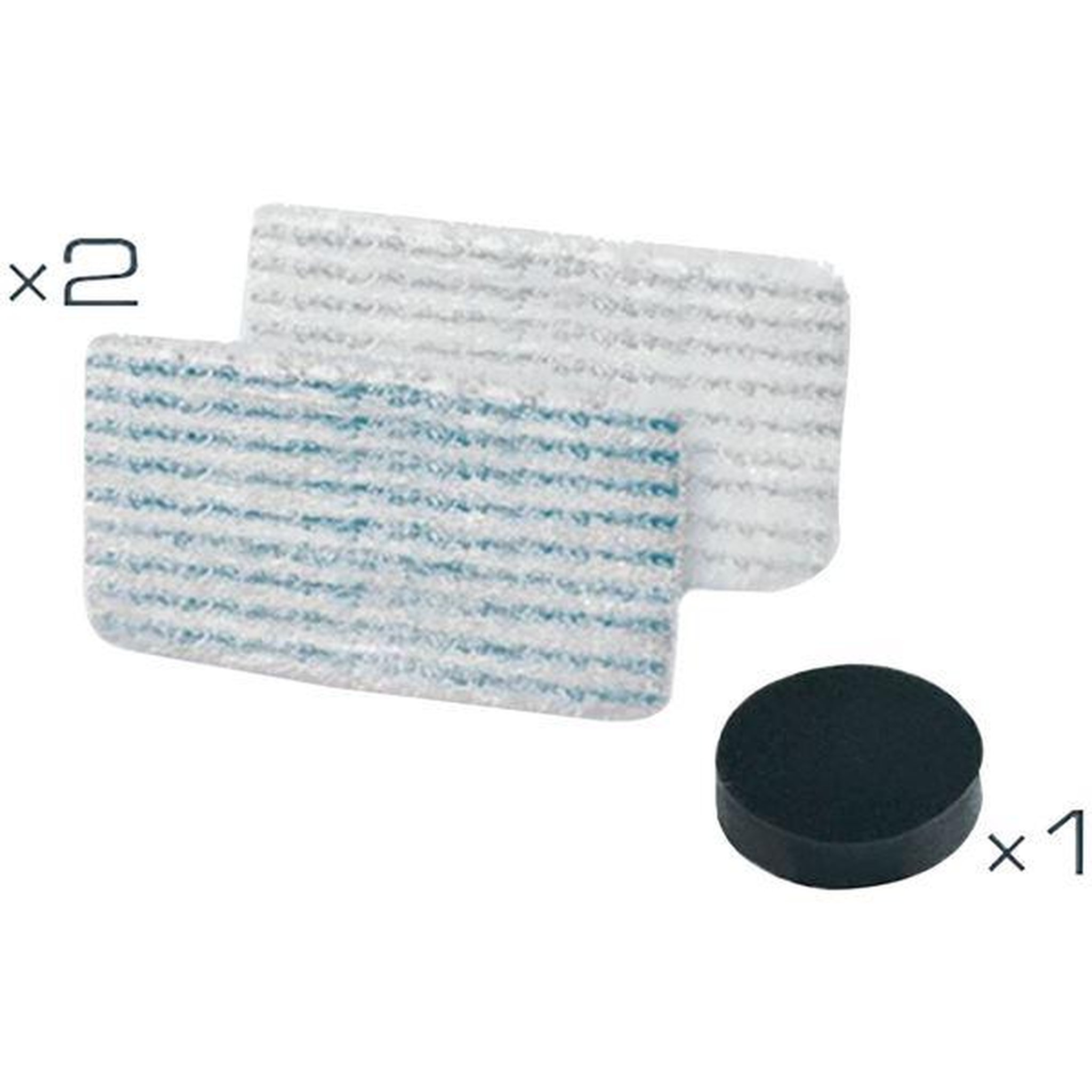 ROWENTA Lot de 2 lingettes pour clean steam - zr005804