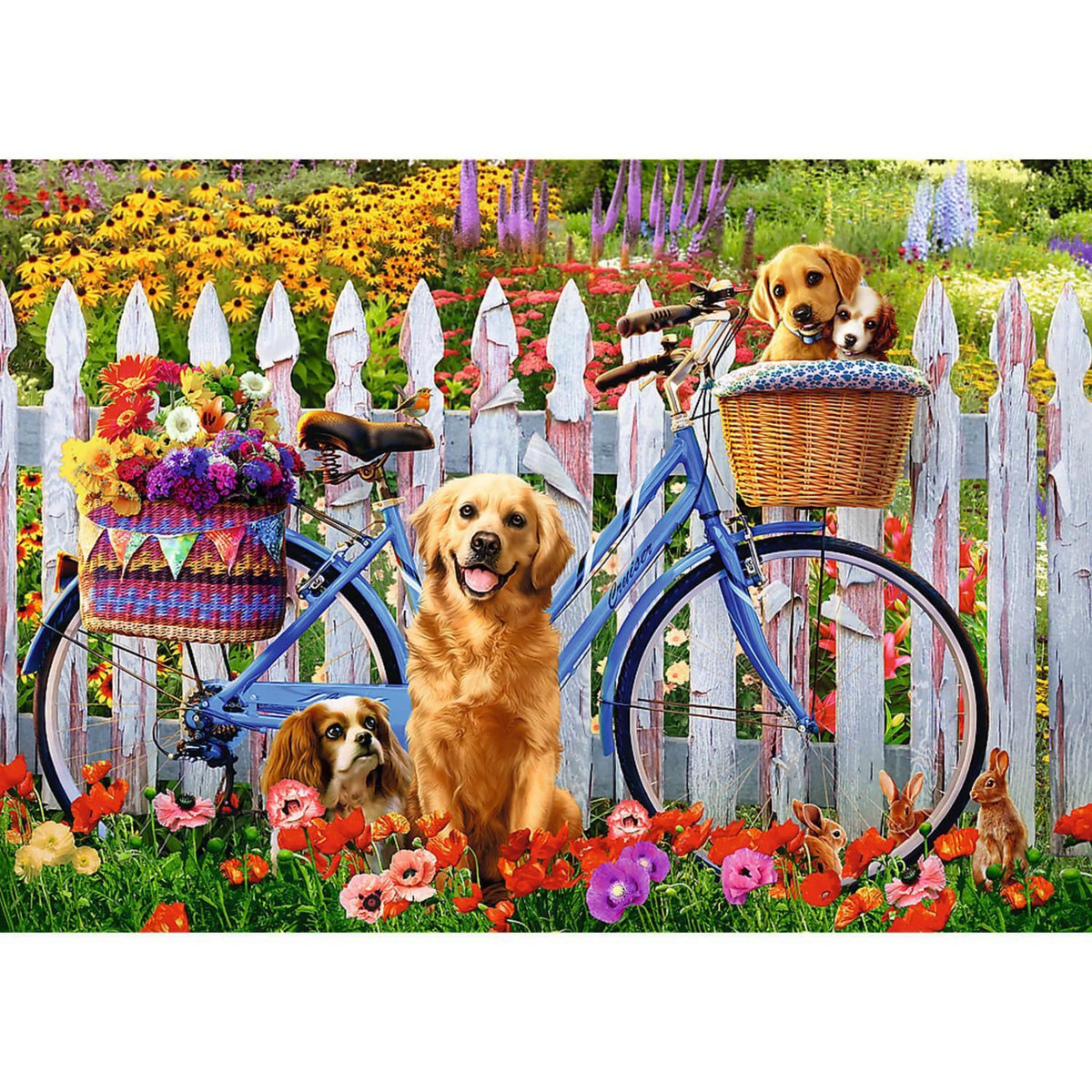 Trefl Puzzle 500 pièces : Aventure des chiots