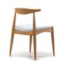 Voir la diapositive 4 : VS VENTA-STOCK Pack 2 chaises Corzo, Couleur Chêne, Bois Massif, 52,5 cm x 50 cm x 74.5 cm