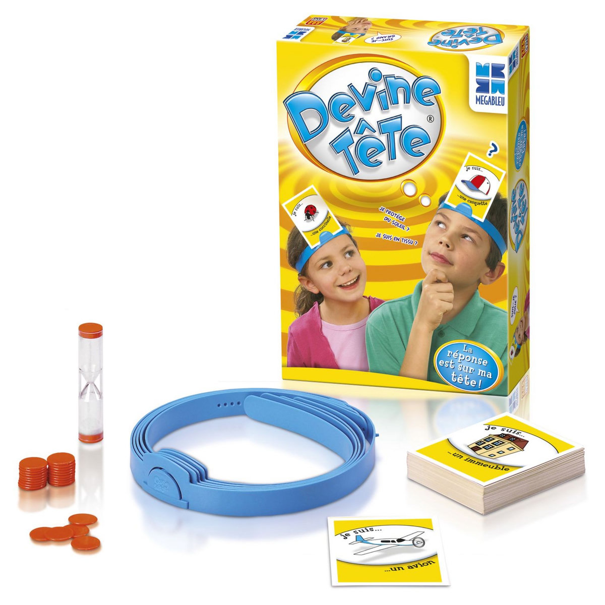 MEGABLEU Jeu Devine tête