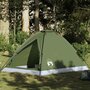 Voir la diapositive 1 : VIDAXL Tente de camping a dome 2 personnes vert olive impermeable