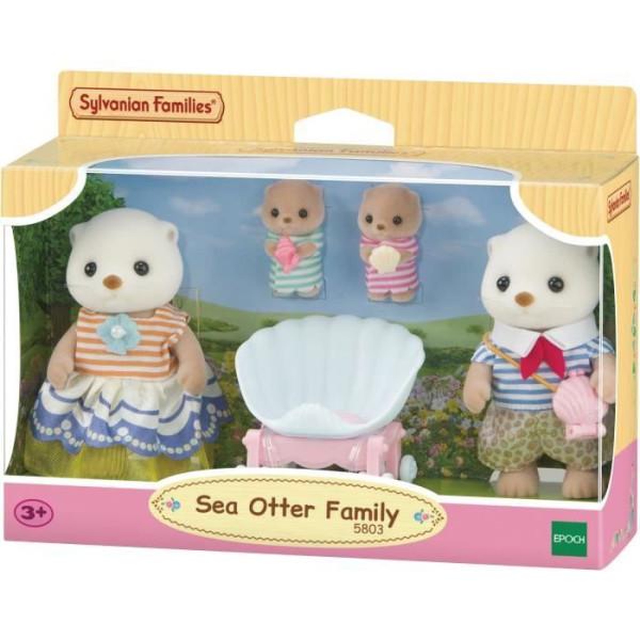Sylvanian Families La famille Loutre de mer - SYLVANIAN FAMILIES - 5803