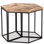 Voir la diapositive 2 : VIDAXL Table basse Bois de manguier massif 56x48x40 cm