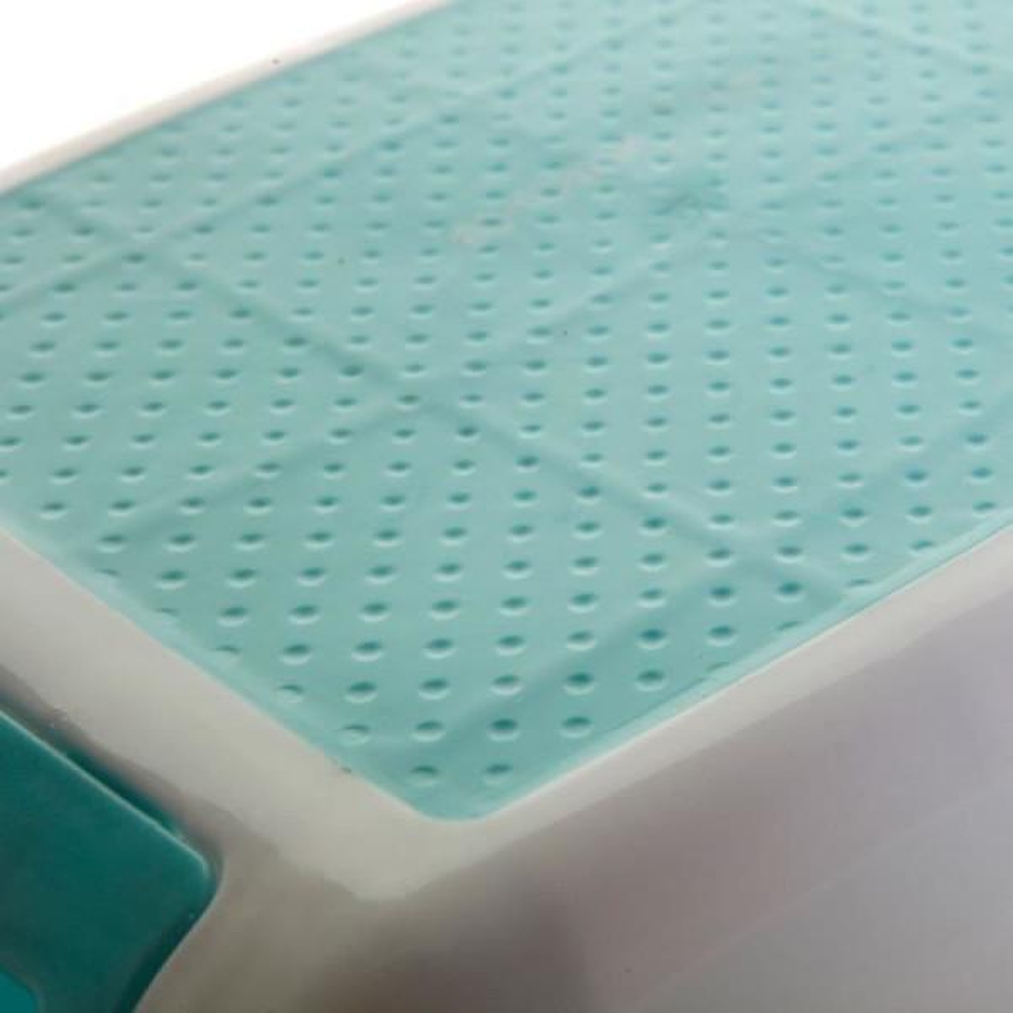Voir la diapositive 4 : MARKET24 Transat - Anneau Tabouret marchepied - DREAMBABY - 2 UP - Antidérapant et texturé - Jusqu'a 80 kg pour les petits et les adultes - Aqua