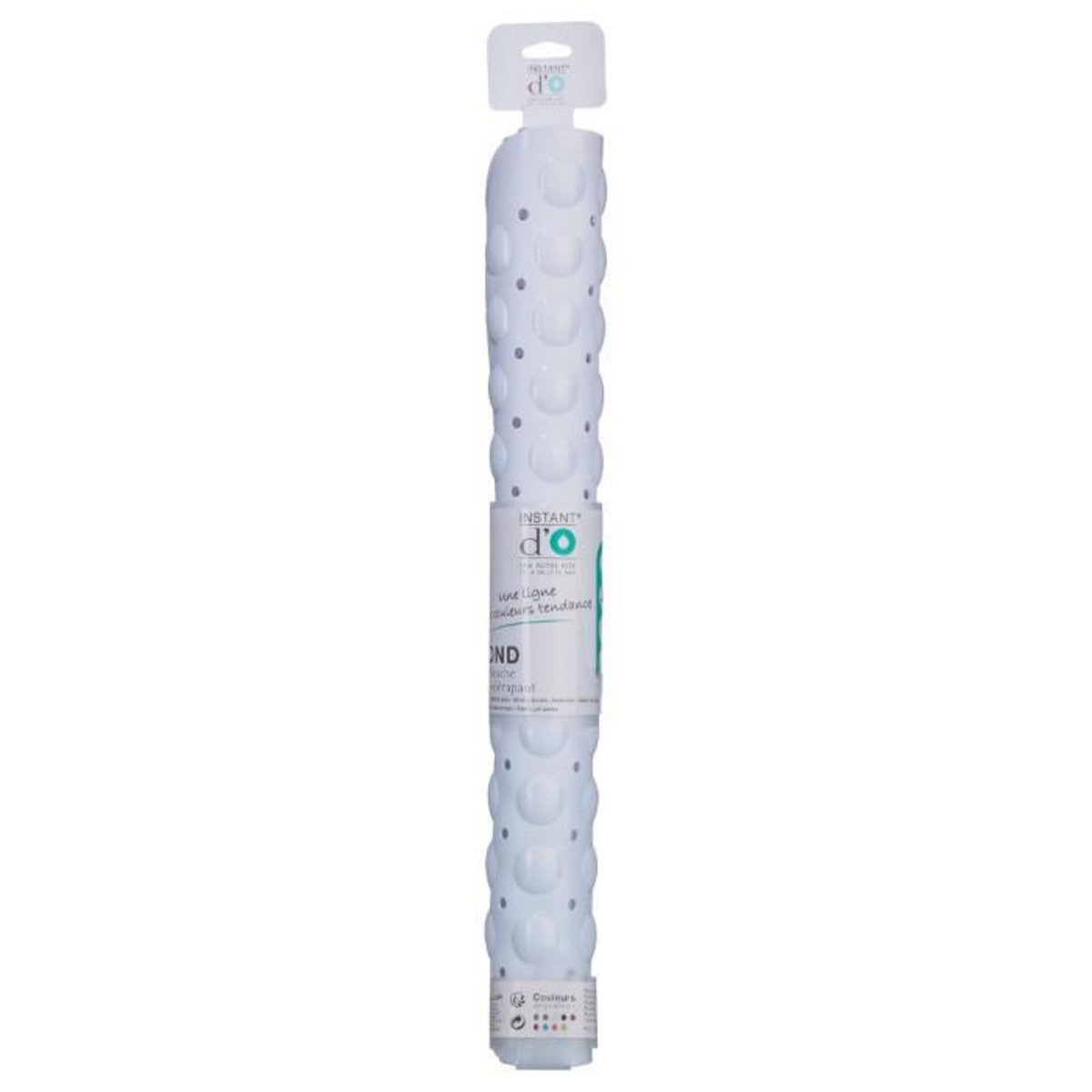 B BASIC & CO Fond de Douche PVC  Anti-Dérapant  54x54cm Blanc