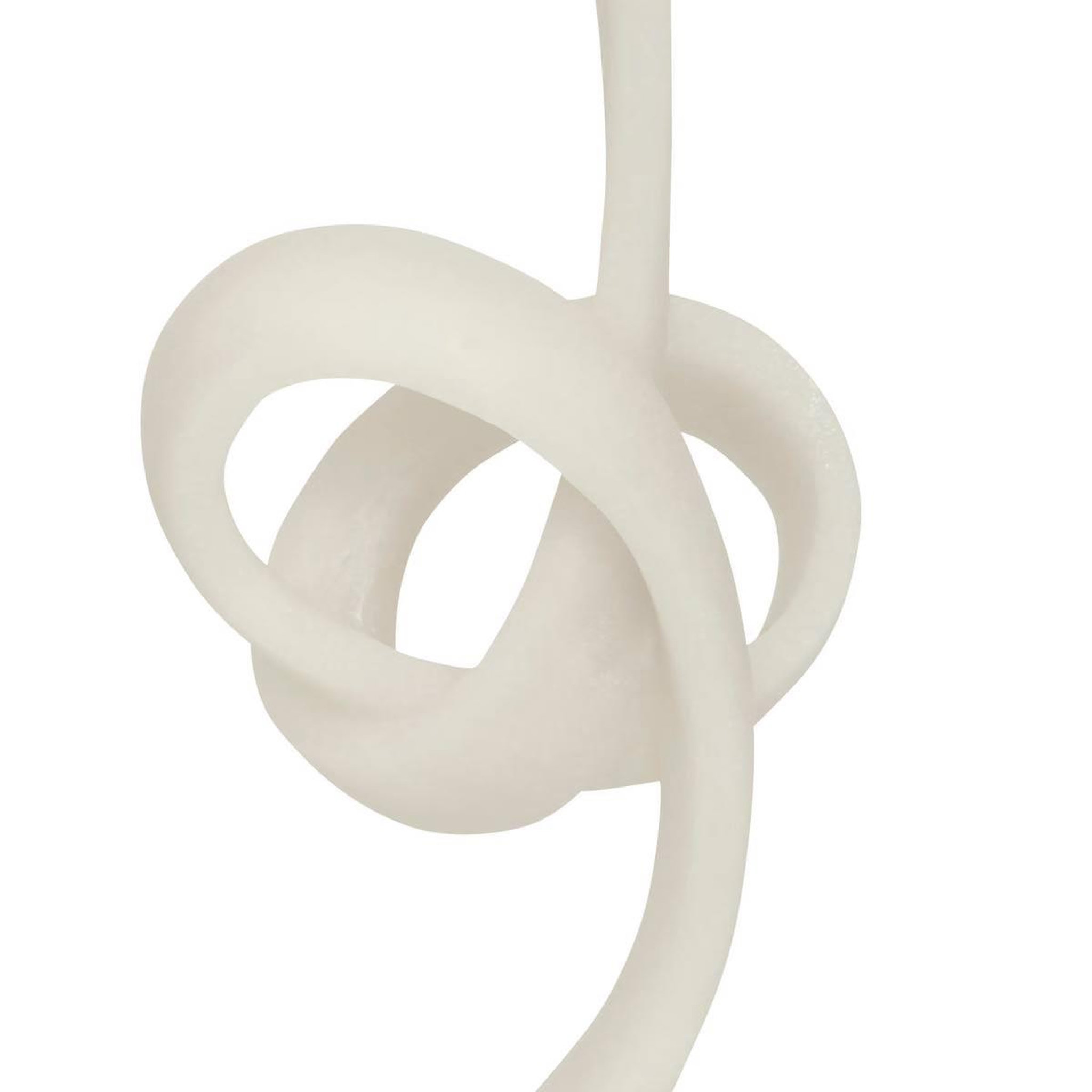 Voir la diapositive 2 : ATMOSPHERA Déco à poser en résine  louan  45cm blanc