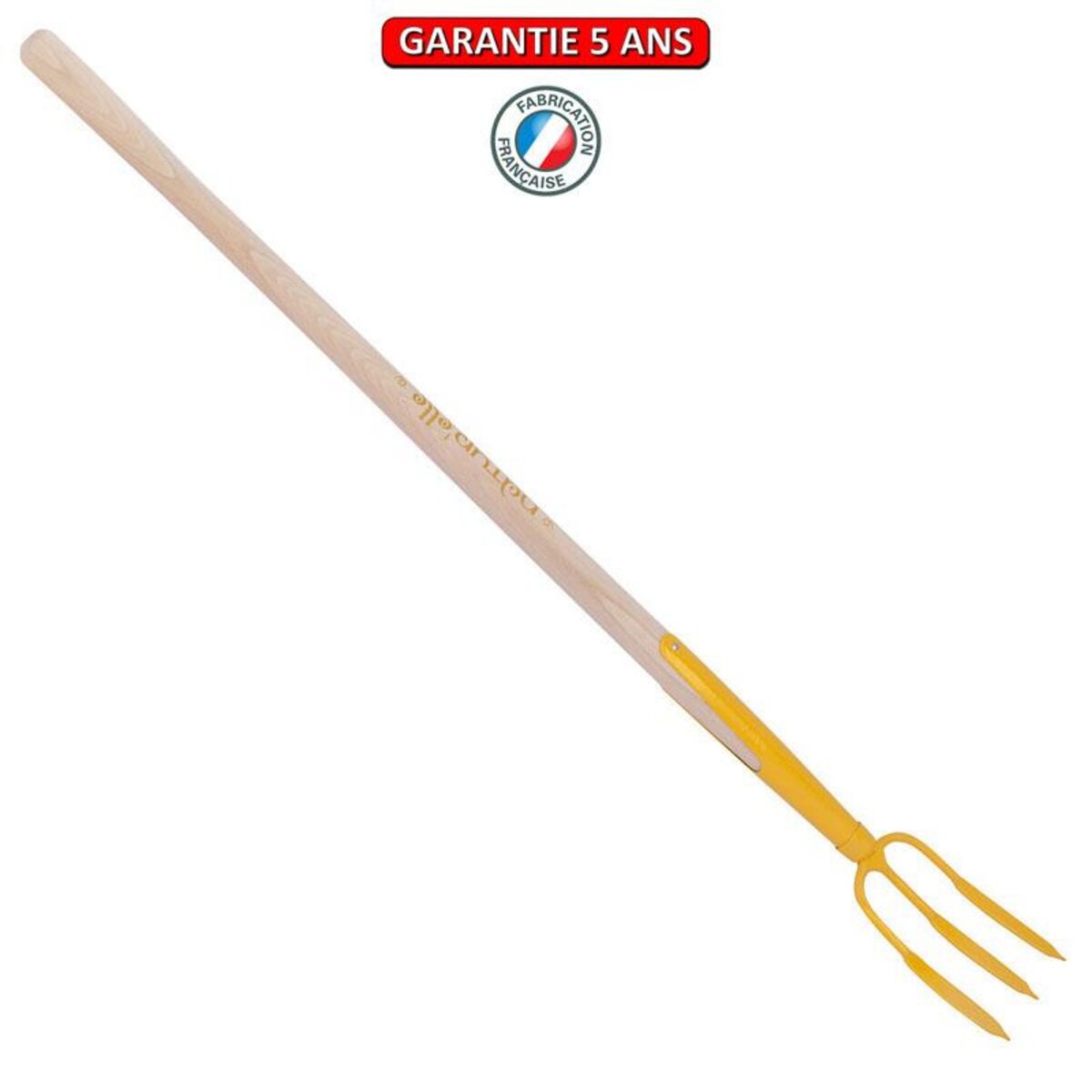 OUTILS PERRIN Fourche à rosier manche 90cm - Miel