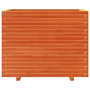 Voir la diapositive 5 : VIDAXL Jardiniere cire marron 90x60x72 cm bois de pin massif