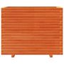 Voir la diapositive 5 : VIDAXL Jardiniere cire marron 90x60x72 cm bois de pin massif