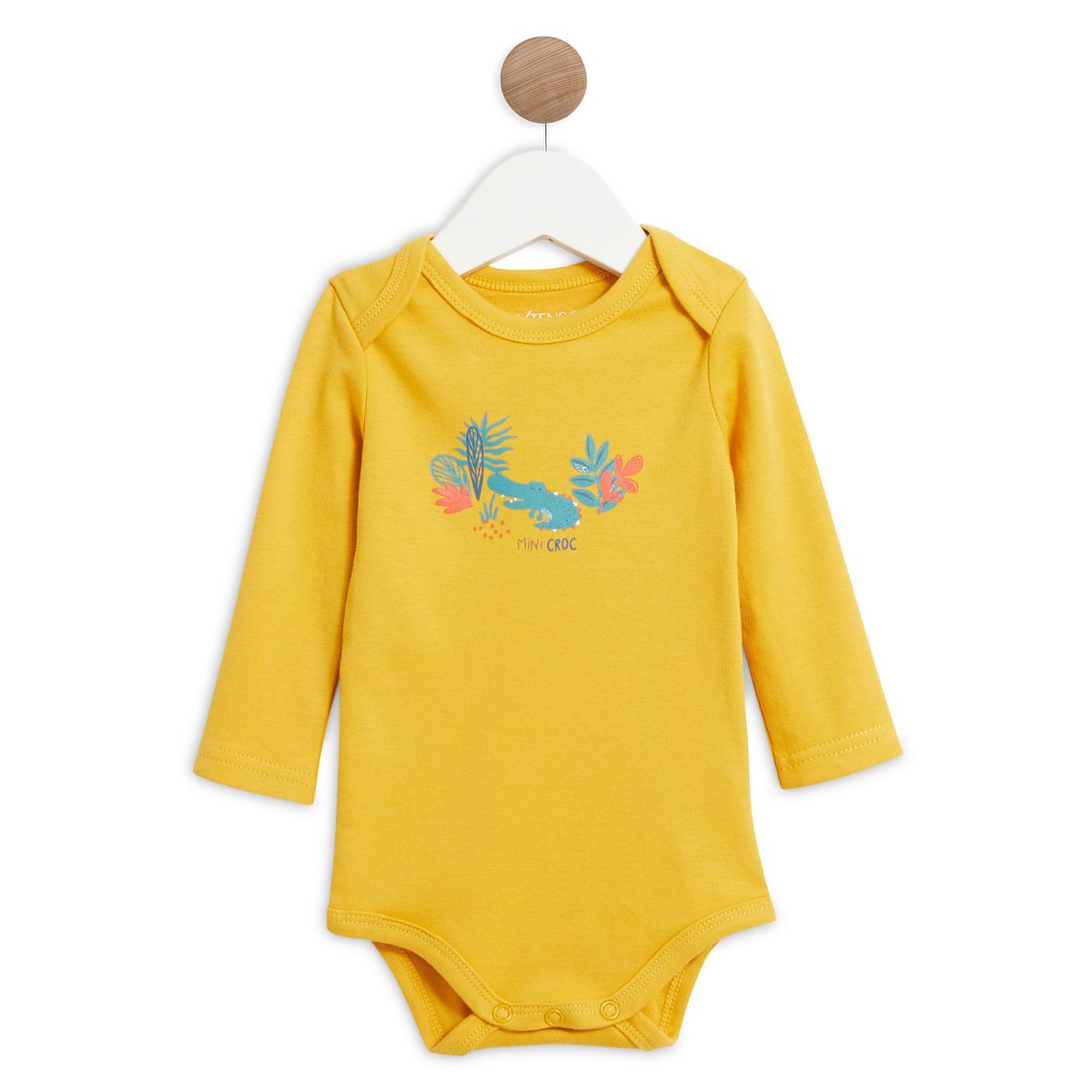 INEXTENSO Ensemble de naissance body manches longues + salopette bébé garçon